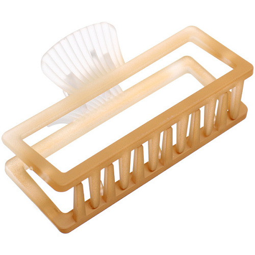 Заколка-краб для волос Мон Ляруш, рыбка, микс 6 цветов, 9,5см (Блистер)_14