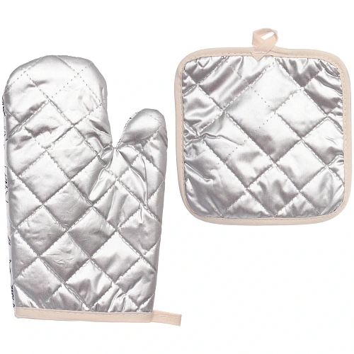 Прихватка в наборе с прихваткой-варежкой Цветы 25,516 см, 1717 см_5