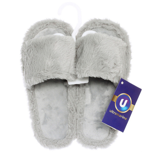 Тапочки женские домашние HOME, цвет серый, р-р 36-37_6