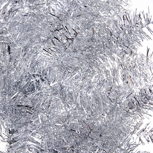 Елка Сказочное мерцание 120 см, ПВХ (200 веток), Серебро_5