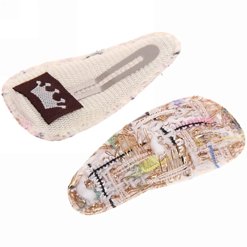 Зажимы для волос 2шт New collection - Marina, микс 6 цветов, 62,5см_4