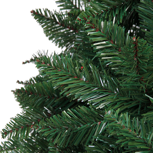 Ёлка Лесное утро 180 см, ПВХ с шишками и ягодами (688 веток)_11
