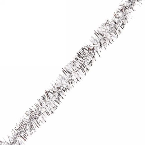 Мишура 2м 5см "Классика", Серебро