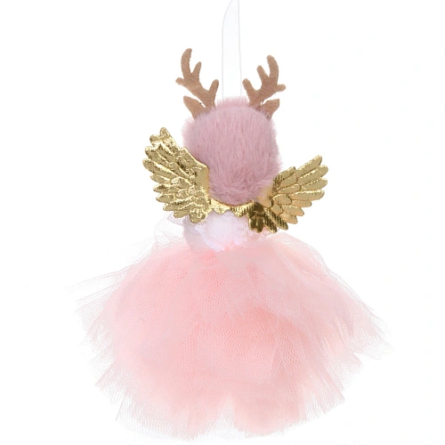 Подвеска Фея из сказки 14 см, розовый_9