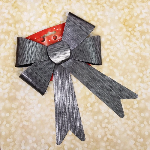 Бант на ёлку Элегант 2329 см, Черная ночь_3