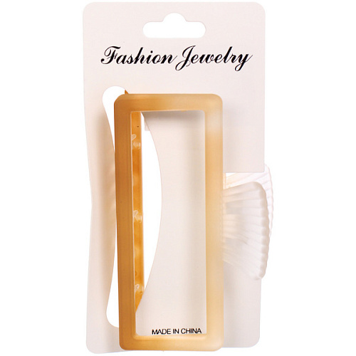 Заколка-краб для волос Мон Ляруш, рыбка, микс 6 цветов, 9,5см (Блистер)_8