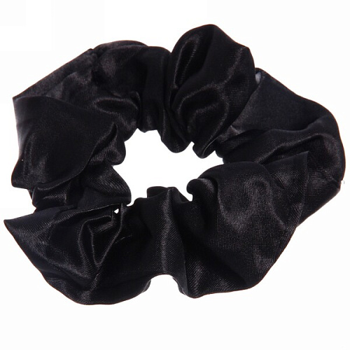 Резинка для волос 1шт, однотонная, микс 6 цветов, d-10,5см_14