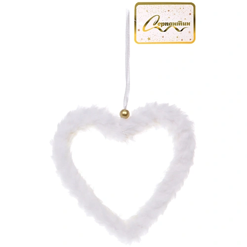 Подвеска Воздушные фигуры 14 см (в ассортименте), Белый_6