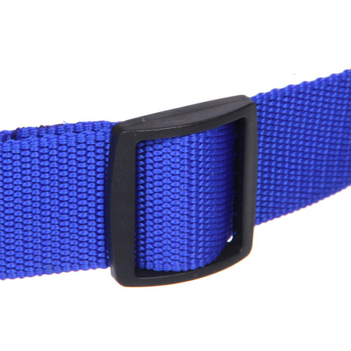 Ошейник с банданой для кошек и собак мелких пород ЛЮБИМЫЙ БРО, цвет синий, р 23-60см31234см (лейбл)_5