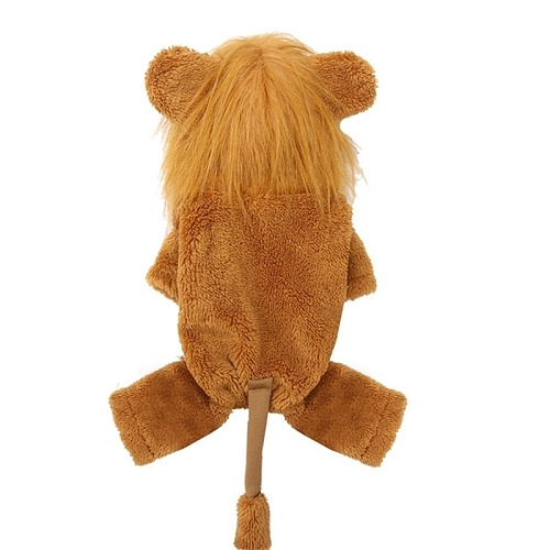 Костюм для собаки Волшебный карнавал-Лев с капюшоном, размер L (4535см) Ultramarine_12