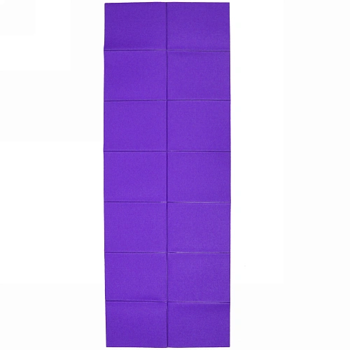 Коврик для йоги складной Meditation173610,5 см (PVC), фиолетовый_3