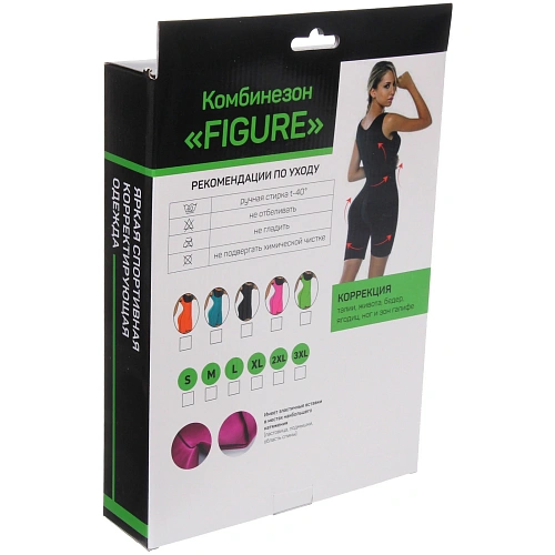 Комбинезон для похудения Figure, размер XXL, Мятный_6