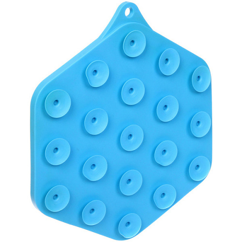 Коврик - антистресс лизательный на присосках Мой Бро, цвет голубой, 1818см _4