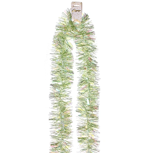 Мишура Искристая 2м d-9 см, Салатовый_3