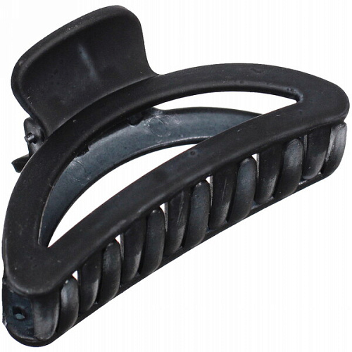 Заколка-краб для волос  на блистере Style Matte, трапеция, микс 6 цветов, 6,5см  (Кокетка)_9