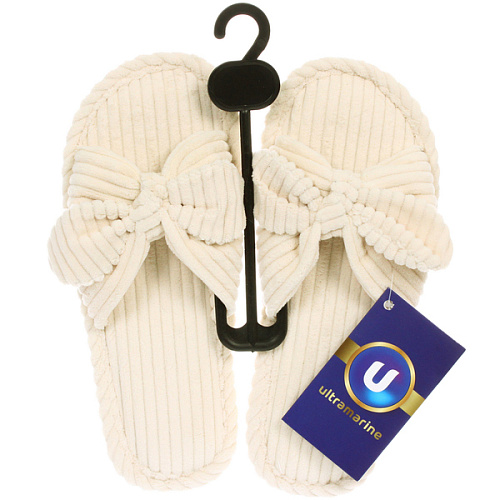 Тапочки женские домашние COZY, цвет бежевый, р-р 36-37_6