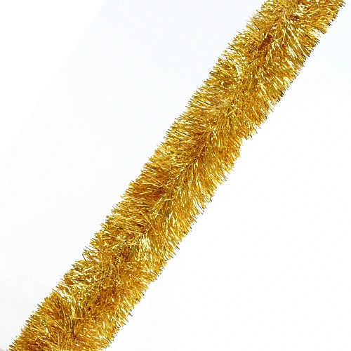 Мишура 2 м 9 см "Волшебные искры", Золото