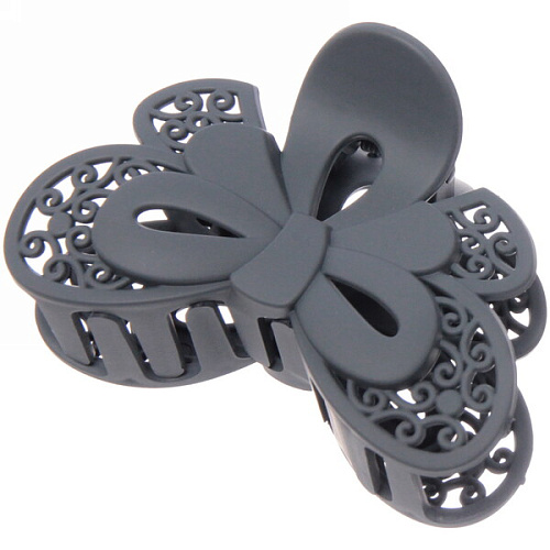 Заколка-краб для волос на блистере Diana Collection - Teana, микс 6 цветов, 8см _14