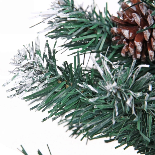 Ёлка Зимний вечер 150 см, ПВХ с шишками (550 веток)_5