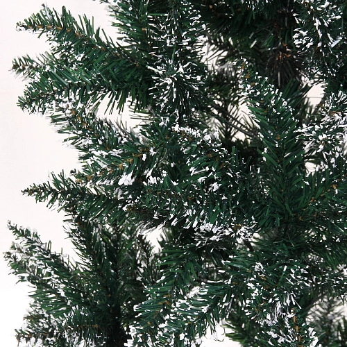 Ёлка Рождественское чудо 240 см, ПВХ (1000 веток),  белый иней_5