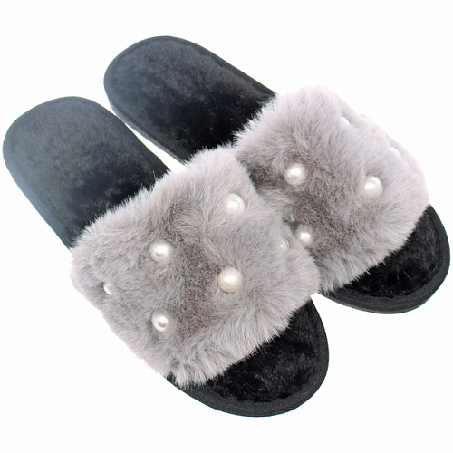 Тапочки женские домашние DALIA, цвет серый, р-р 36-37_4