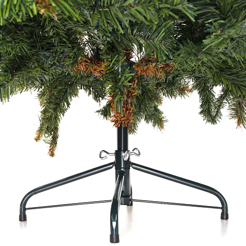 Елка Лесное очарование 180 см, ПВХ,  шишки (966  веток)_4