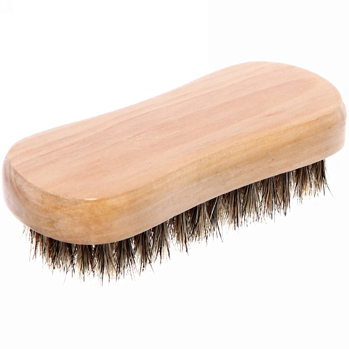 Щетка для обуви деревянная с натуральным ворсом Эстетика, цве белый, 11см _7
