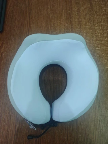 Подушка дорожная "TRIP - Dream", мемори-эффект, цвет светло-сиреневый