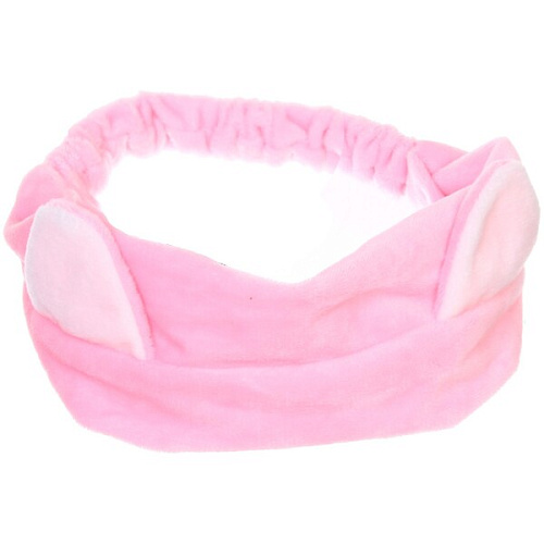 Резинка для волос банная Ультрамарин - Кошечка, цвет розовый 22см_7