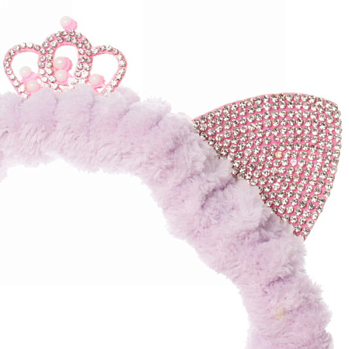 Повязка на голову Beauty Mapafet- Принцесса, 6 цветов (розов, серый, фуксия, желт, голуб, сиренев), 205,5 см_6