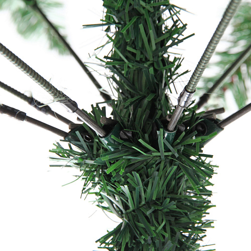 Ёлка Лесное утро 180 см, ПВХ с шишками и ягодами (688 веток)_7