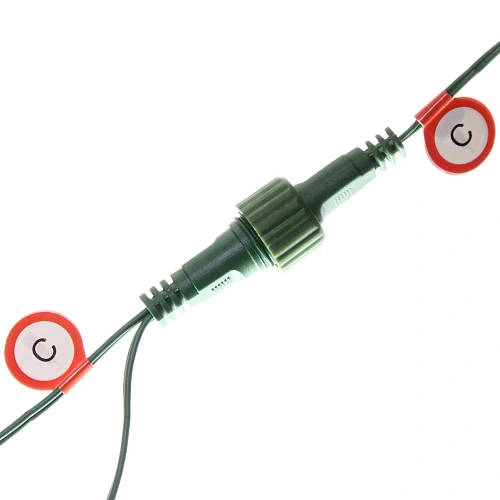 Елка светодиодная Лесная метель 150 см, ПВХ+леска (шишки и напыление), 407 веток, 140 ламп LED, Теплый белый_17