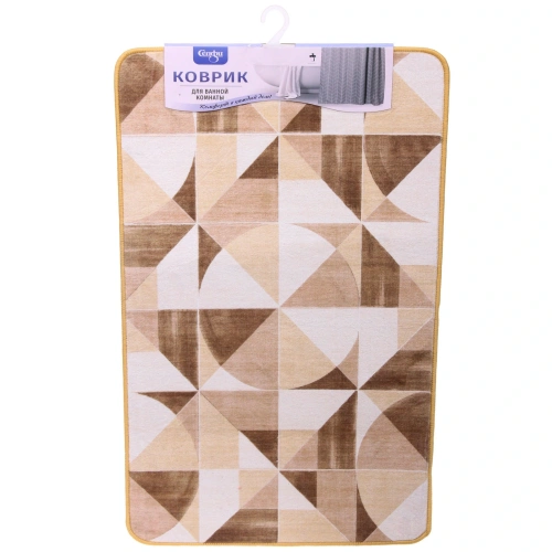Коврик для ванной 50*80 "Метрика"