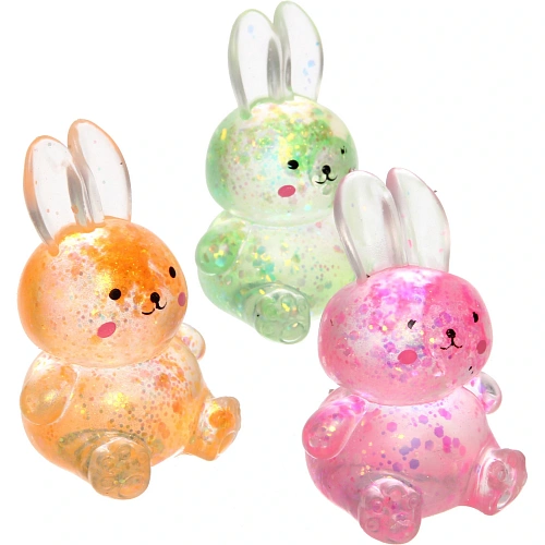 Игрушка Зайчонок мялка, 10,5 см, микс_6